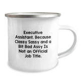 Executive Assistant Christmas Unique Gift Ideas - Funny Camping Mug for Coworkers - Gifts from Friends and Family - Image 2